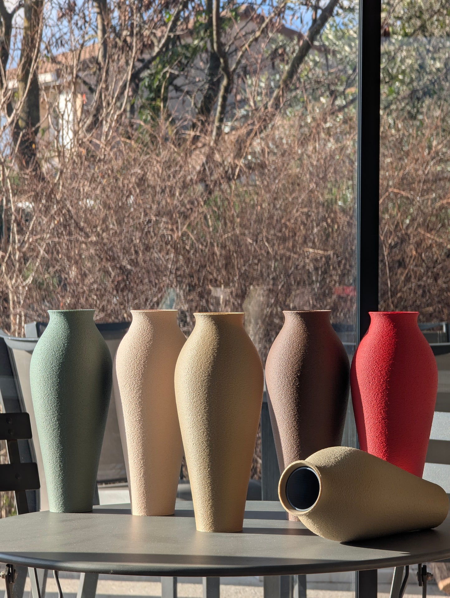 Vase Colibri Rojo