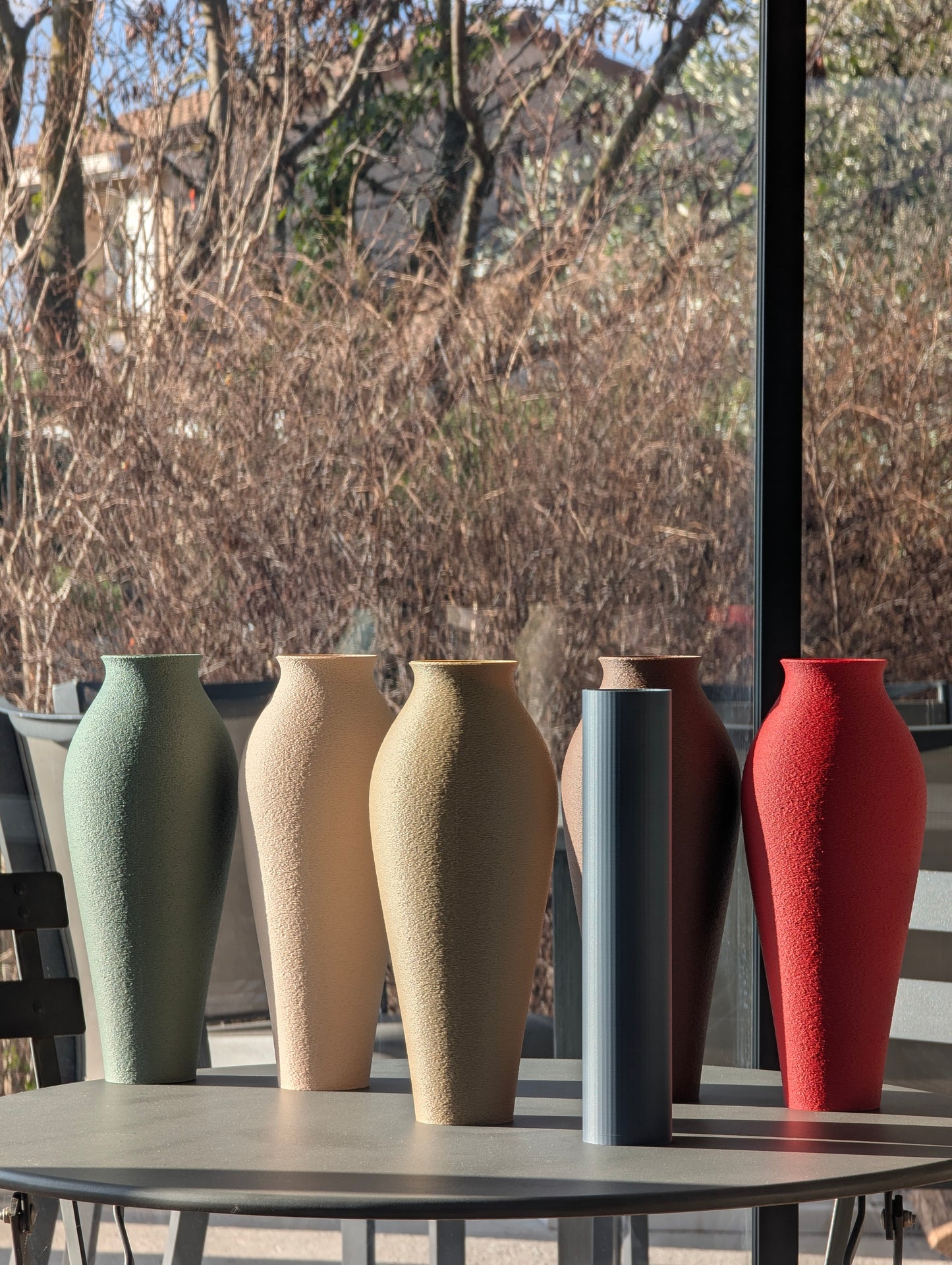 Vase Colibri Rojo