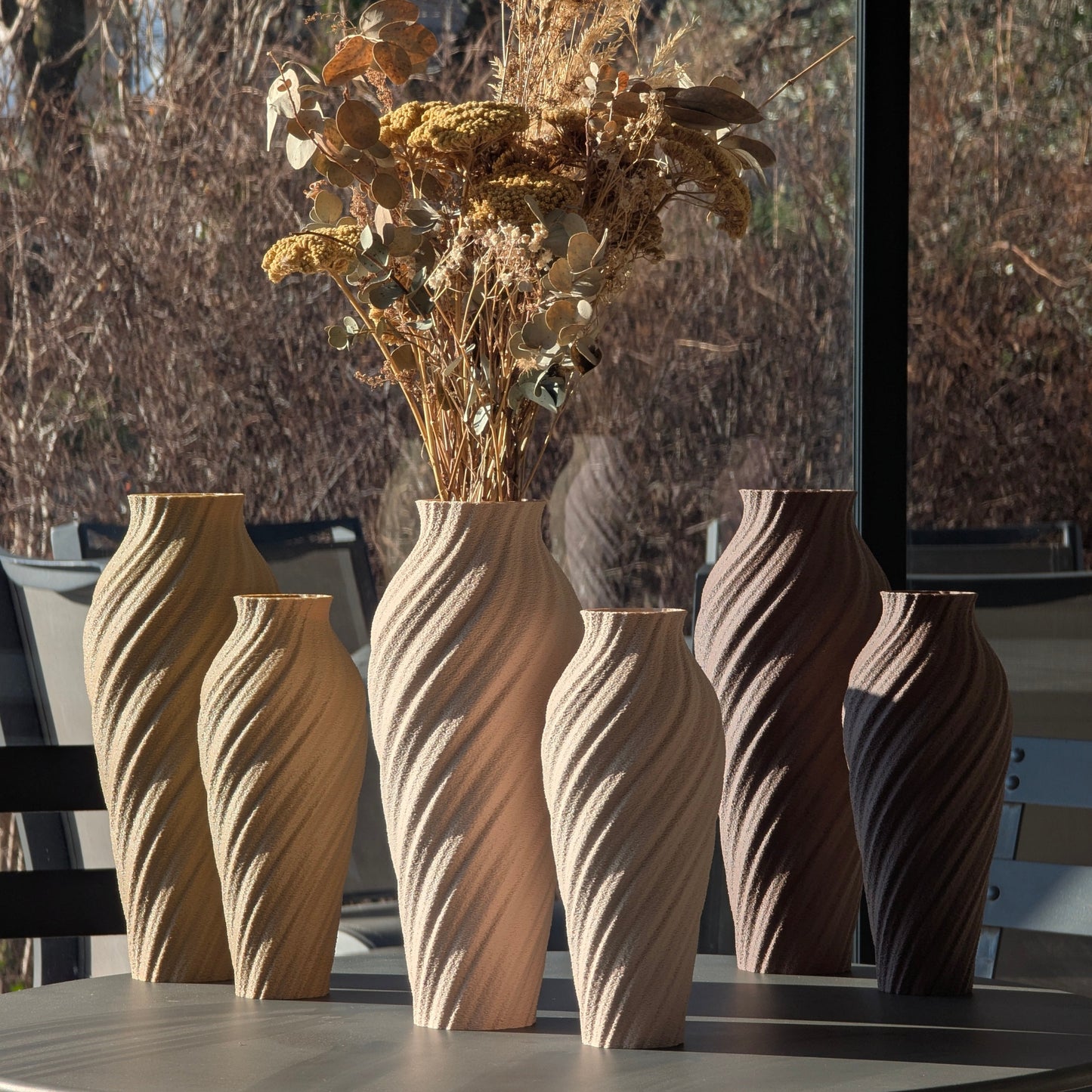 Vase Curva Pervenche