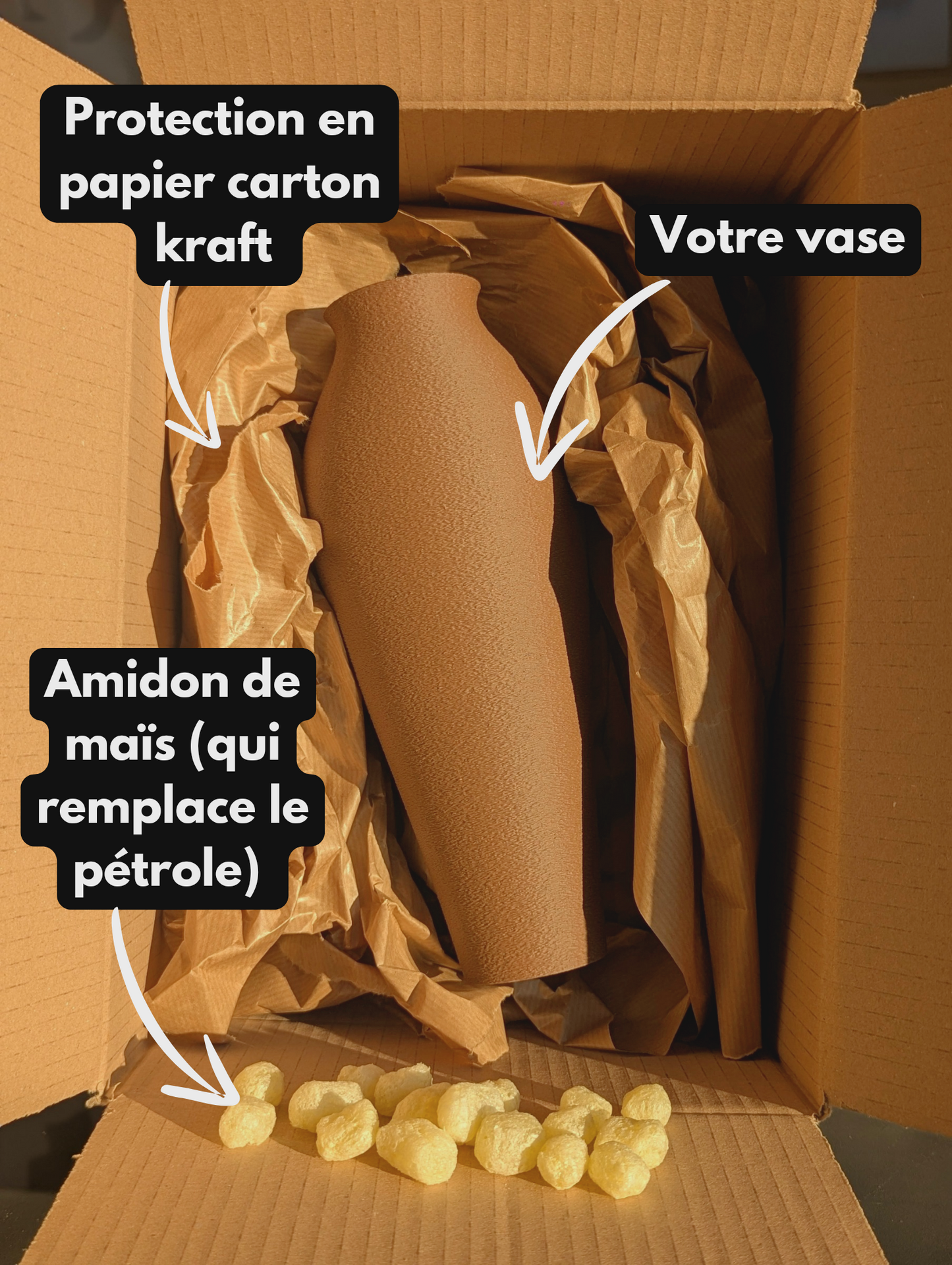 Vase Curva Edition Spéciale Lisse SAHARA