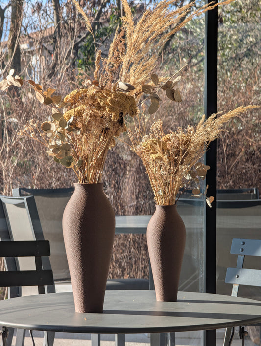 Vase Colibri Chocolat