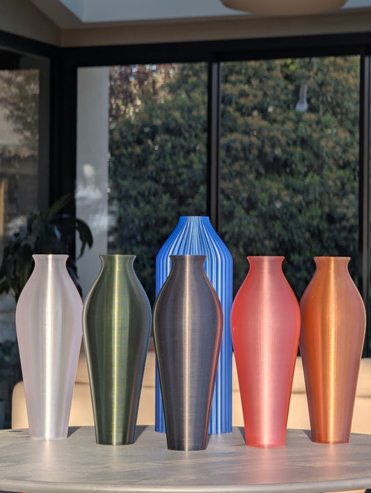Vase Tralucid Bronze